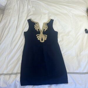 Lilly Pulitzer Women’s Shift Dress, Size 10, Navy Blue
